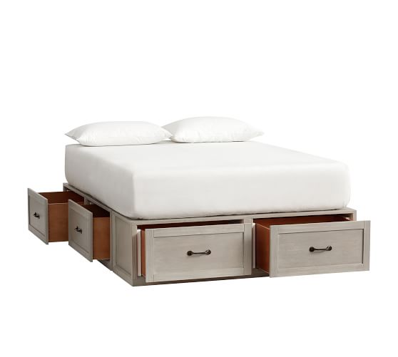 Stratton Storage Platform Bed Frame With Drawers