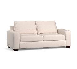 Micro Suede Couch Pottery Barn