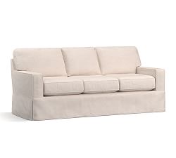 Solano Slipcovered Sofa Pottery Barn