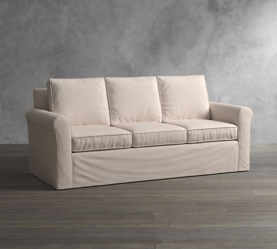 Cameron Roll Arm Slipcovered Sofa