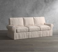 Solano Slipcovered Sofa Pottery Barn
