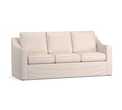 Solano Slipcovered Sofa Pottery Barn