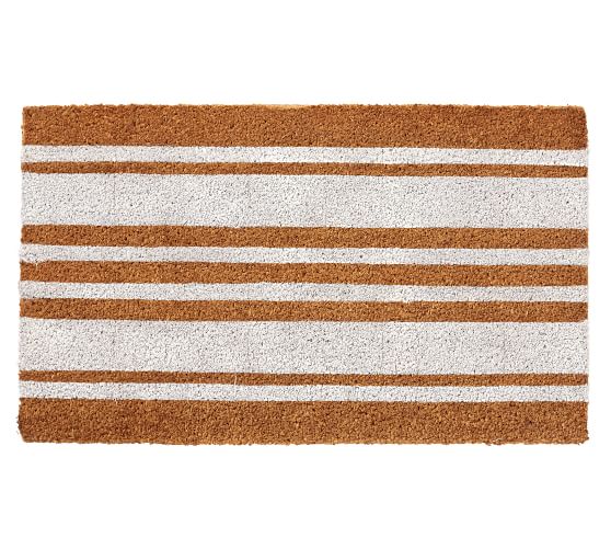 Stripe Doormat Pottery Barn