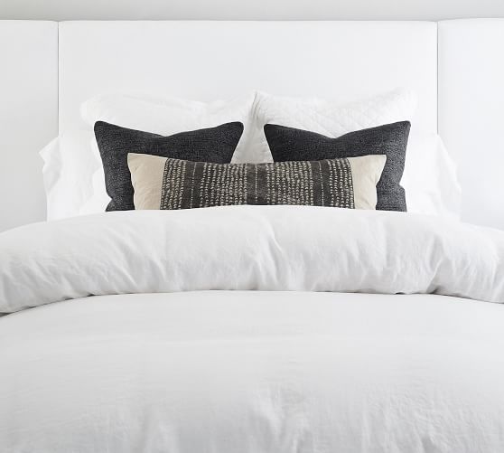 White Bedding Pottery Barn