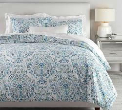Blue And Green Comforter Cover Pottery Barn