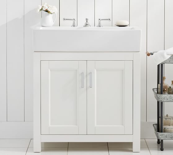 Modern Farmhouse Single Sink Vanity Pottery Barn