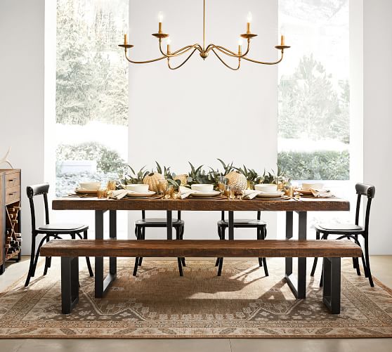 Griffin Reclaimed Wood Dining Table Pottery Barn Griffin Reclaimed Wood Dining Table Pottery Barn