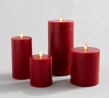 flameless flicker flickering potterybarn
