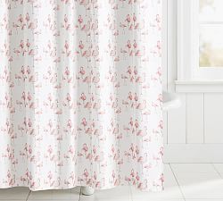 Natural Fiber Shower Curtain Pottery Barn
