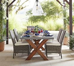 Outdoor Dining Furniture Dining Tables Dining Sets Pottery Barn