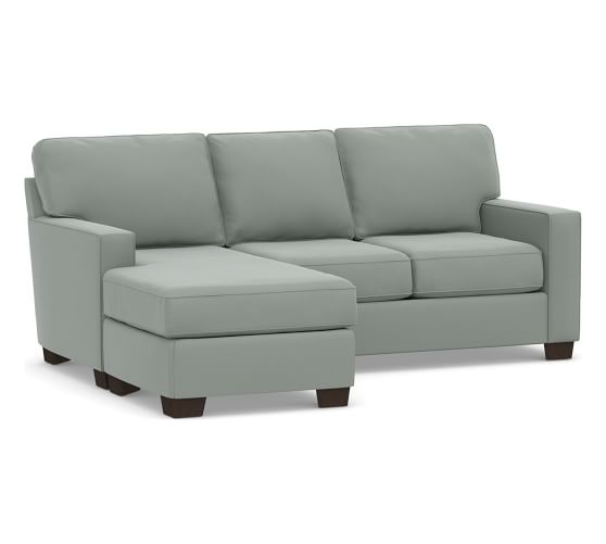 Buchanan Square Arm Upholstered Sofa With Reversible Chaise