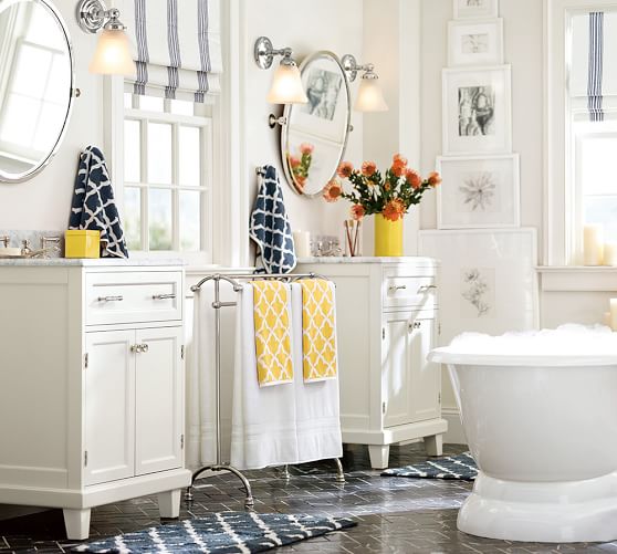 Marlo Organic Jacquard Towels Pottery Barn