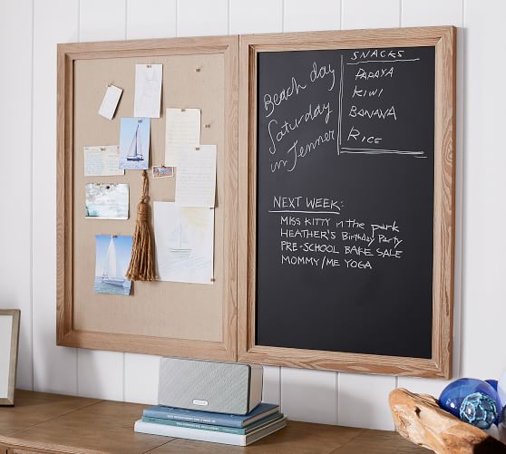 Printers Home Office Linen Pinboard Pottery Barn