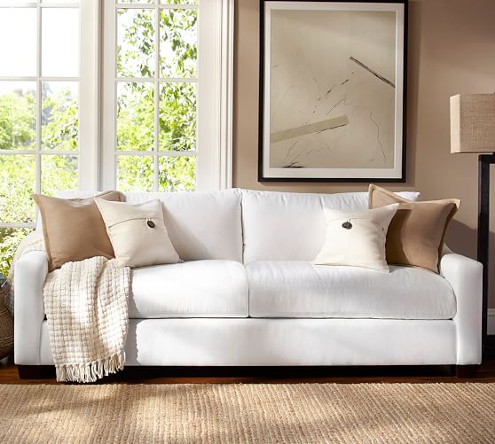 York Slope Arm Upholstered Sofa