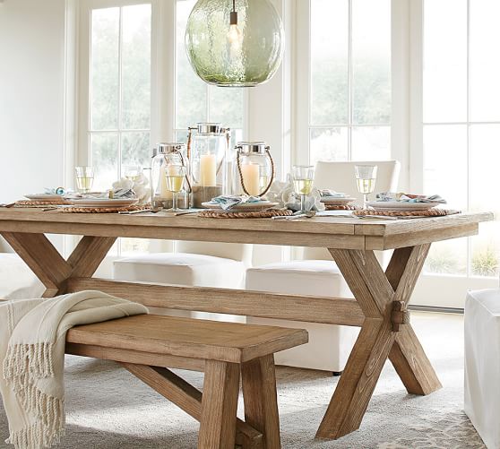 Toscana Dining Bench Pottery Barn
