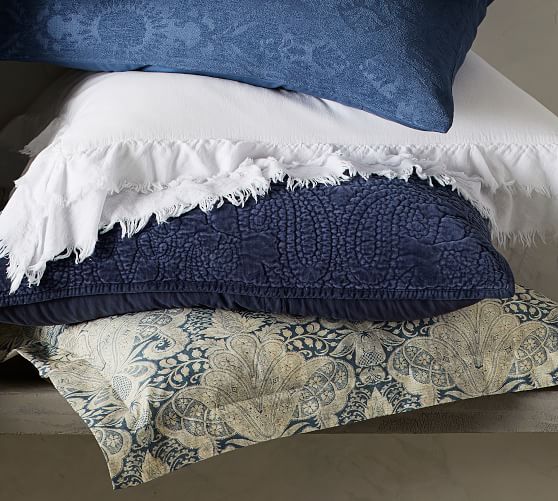 Janelle Velvet Paisley Look Pottery Barn