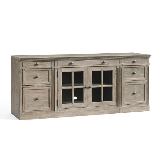 Livingston 70 Media Console Pottery Barn