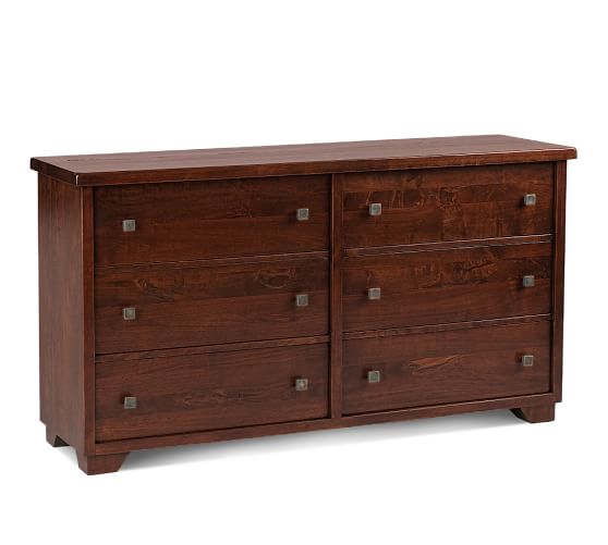 Sumatra 6 Drawer Extra Wide Dresser Pottery Barn
