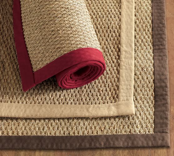 Color Bound Seagrass Rug Swatch Pottery Barn