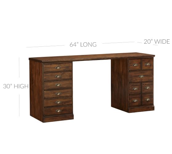 Printer S Rectangular Desk Office Desk Pottery Barn