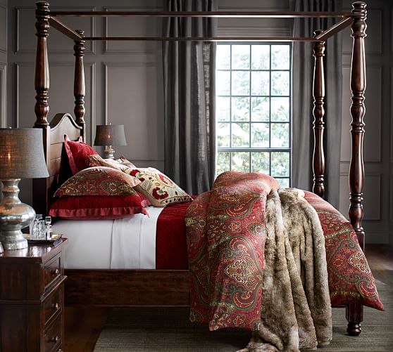 Mira Paisley Duvet Cover Shams Pottery Barn