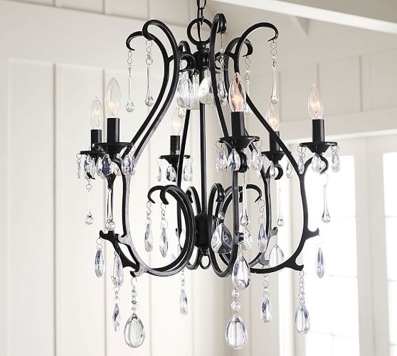Celeste Crystal Chandelier Pottery Barn