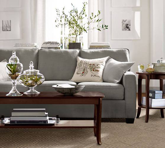 Buchanan Square Arm Upholstered Sofa Pottery Barn Buchanan Square Arm Upholstered Sofa