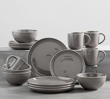 Pottery Barn Joshua Stoneware 16-Piece Dinnerware Set