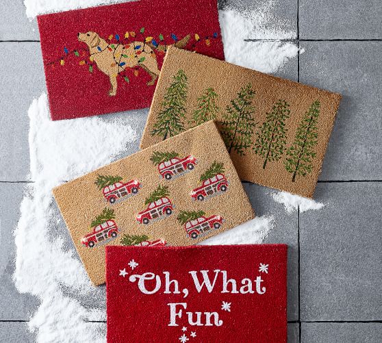 Woody Car Light Up Doormat Pottery Barn