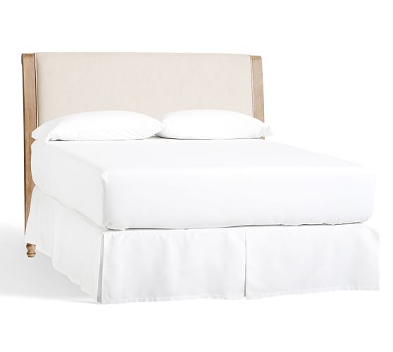 Adella Upholstered Platform Bed Headboard Wooden Beds