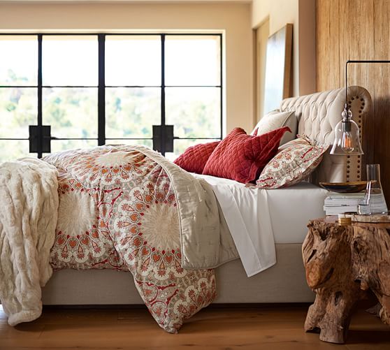 Valencia Medallion Patterned Sham Pottery Barn
