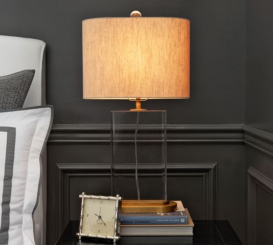 Montclair Crystal Brass Lamp Pottery Barn