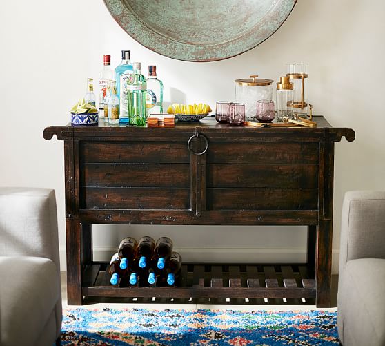 Maddox Bar Console Bar Furniture Pottery Barn