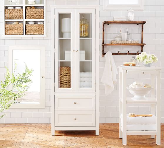 Rattan Wall Mount Shelves Pottery Barn
