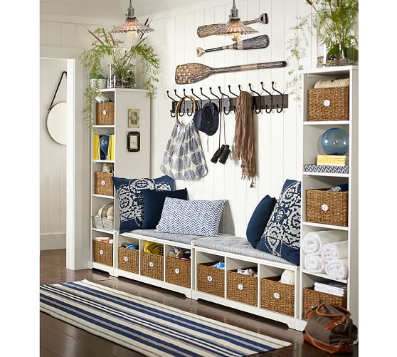 Samantha Bench Antique White Pottery Barn