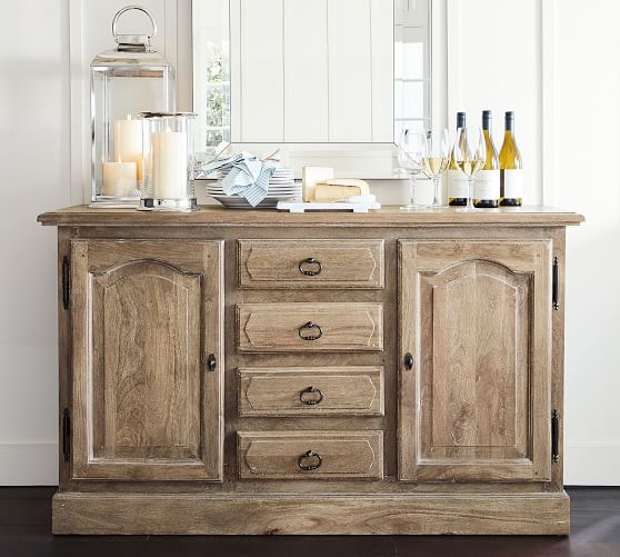 Linden Buffet Table Pottery Barn