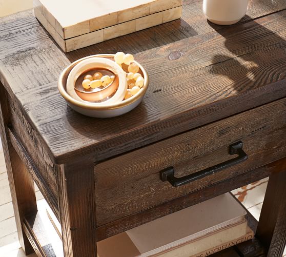 Paulsen Reclaimed Wood Nightstand Pottery Barn