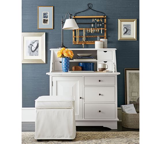 Lewis Slipcovered Cube Set Pottery Barn