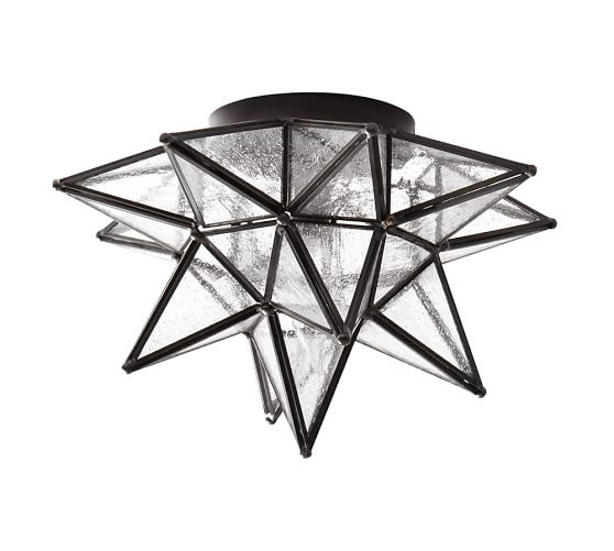 Olivia Star Flush Mount Pottery Barn