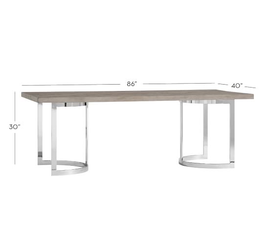 Durham Reclaimed Wood Dining Table Pottery Barn