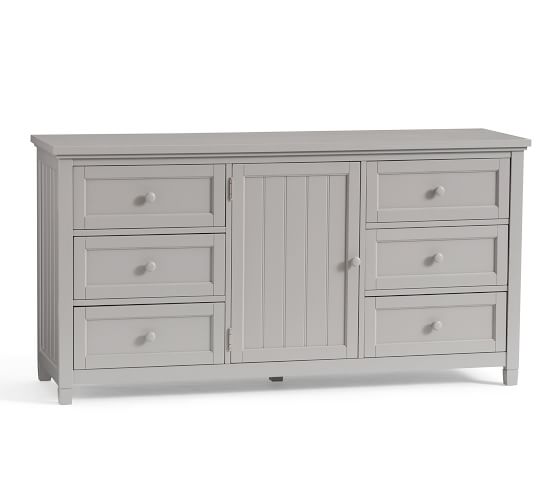 Beadboard 6 Drawer Extra Wide Dresser Pottery Barn