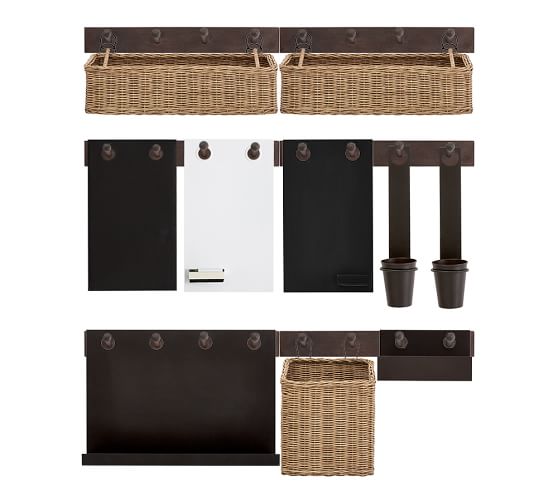 Gabrielle 45 5 Wall Organizing Sets Pottery Barn