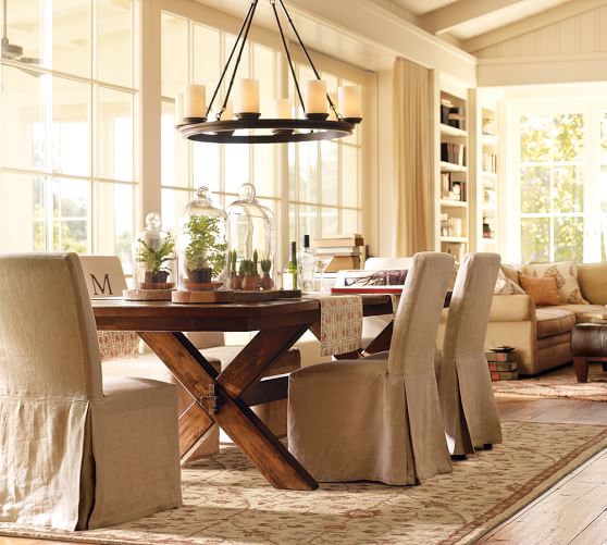 Veranda Round Chandelier Pottery Barn