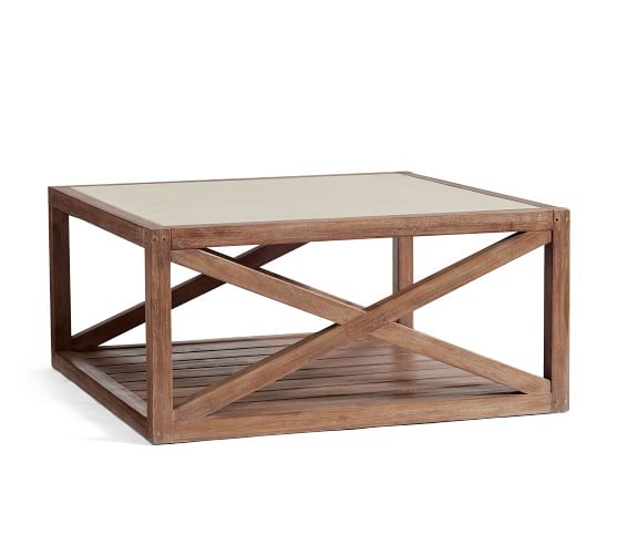 Grove Square Coffee Table Pottery Barn