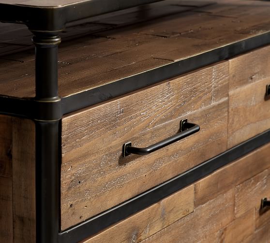 Juno Reclaimed Wood 4 Drawer Dresser Pottery Barn
