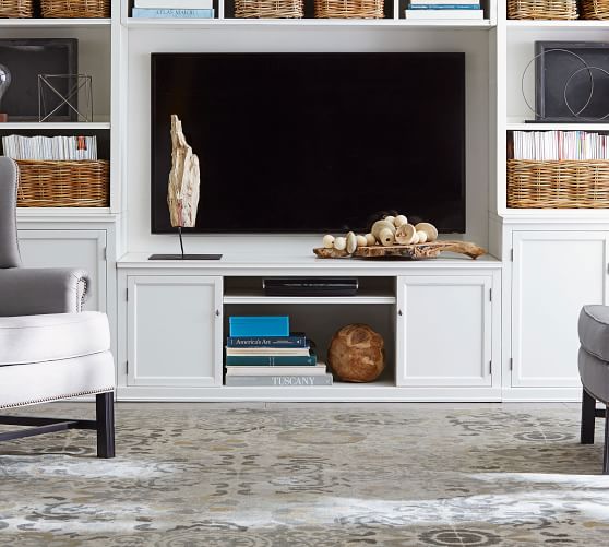 Logan Media Console Pottery Barn