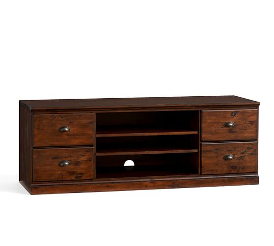 Printer's Media Console Pottery Barn