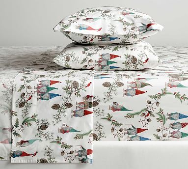 Forest Gnome Organic Cotton Sheet Set | Pottery Barn
