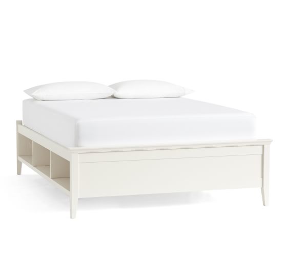 Clara Storage Platform Bed Pottery Barn