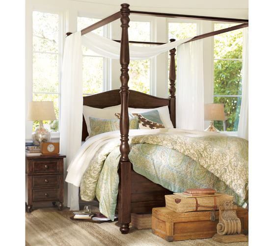 Sheer Canopy Curtain